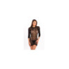 Mini Robe noire manches longues 